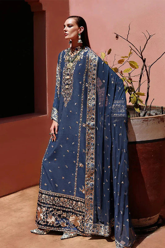 Picture of Mushq - Nuvera Raw Silk Elevated Collection - 1U-Vivian - Unstitched - Available at Raja Sahib