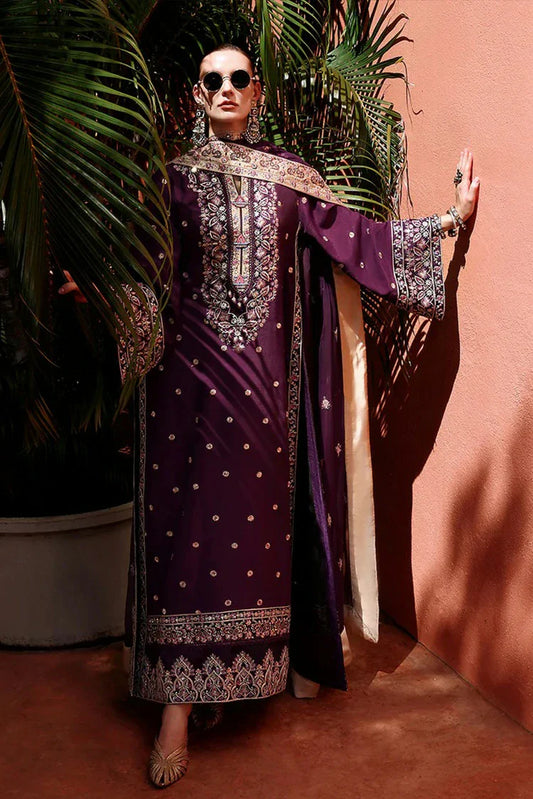 Picture of Mushq - Nuvera Raw Silk Elevated Collection - 10U-Minerva - Unstitched - Available at Raja Sahib