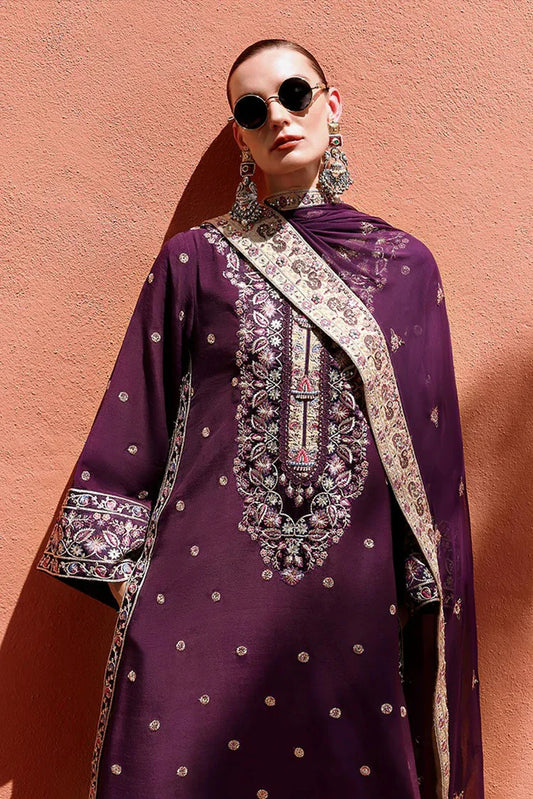 Picture of Mushq - Nuvera Raw Silk Elevated Collection - 10U-Minerva - Unstitched - Available at Raja Sahib