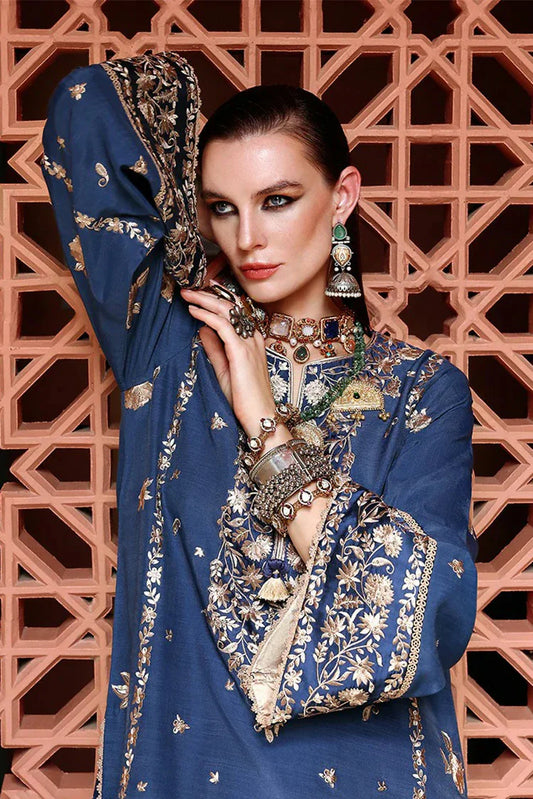 Picture of Mushq - Nuvera Raw Silk Elevated Collection - 1U-Vivian - Unstitched - Available at Raja Sahib