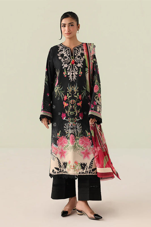 Picture of Roheenaz - Rosette Lawn Collection - 1A-Radiant Noon - Unstitched - Available at Raja Sahib
