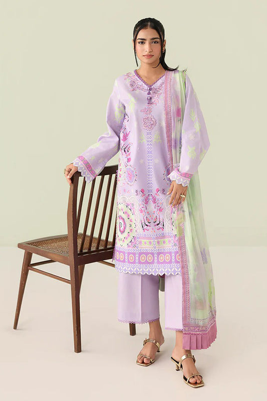 Picture of Roheenaz - Rosette Lawn Collection - 3A-Azure Days - Unstitched - Available at Raja Sahib