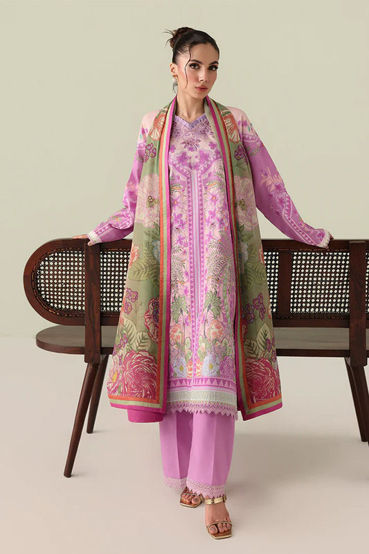 Picture of Roheenaz - Rosette Lawn Collection - 6B-Soft Solstice - Unstitched - Available at Raja Sahib