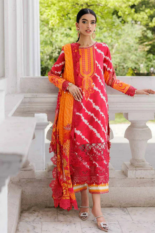 Picture of Charizma - Aghaaz e Nou Embroidered Lawn Collection Vol 1 - AG6-04 - Unstitched - Available at Raja Sahib