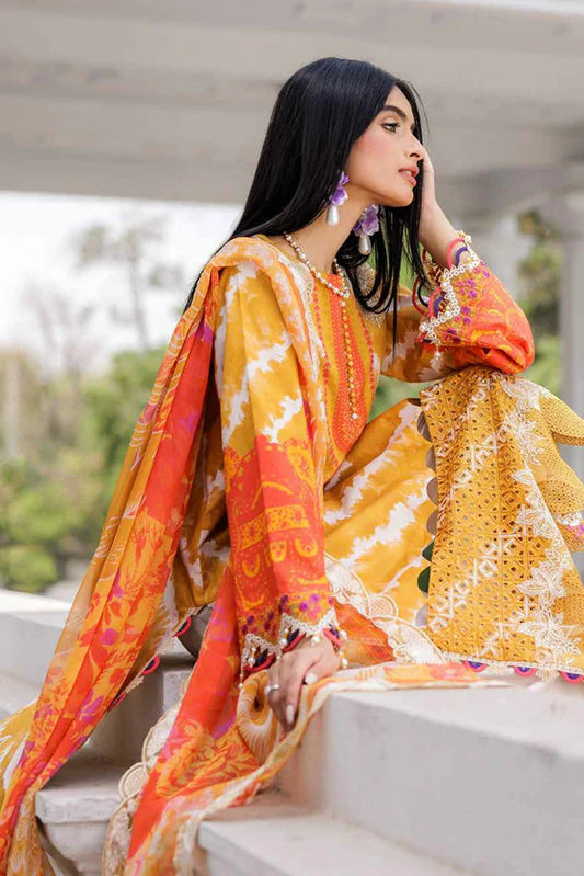 Picture of Charizma - Aghaaz e Nou Embroidered Lawn Collection Vol 1 - AG6-06 - Unstitched - Available at Raja Sahib