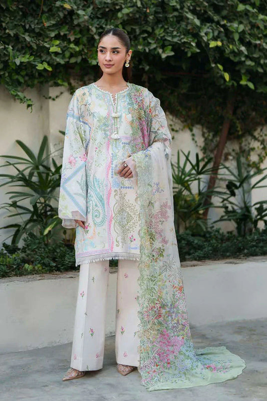 Picture of Roheenaz - Whispered Florals Volume 2 - Design 1B - Unstitched - Available at Raja Sahib