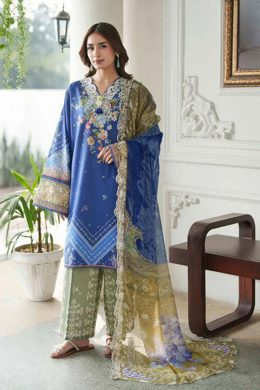 Picture of Roheenaz - Whispered Florals Volume 2 - Design 2A - Unstitched - Available at Raja Sahib