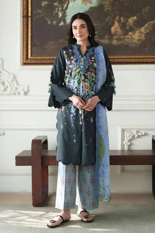 Picture of Roheenaz - Whispered Florals Volume 2 - Design 3A - Unstitched - Available at Raja Sahib