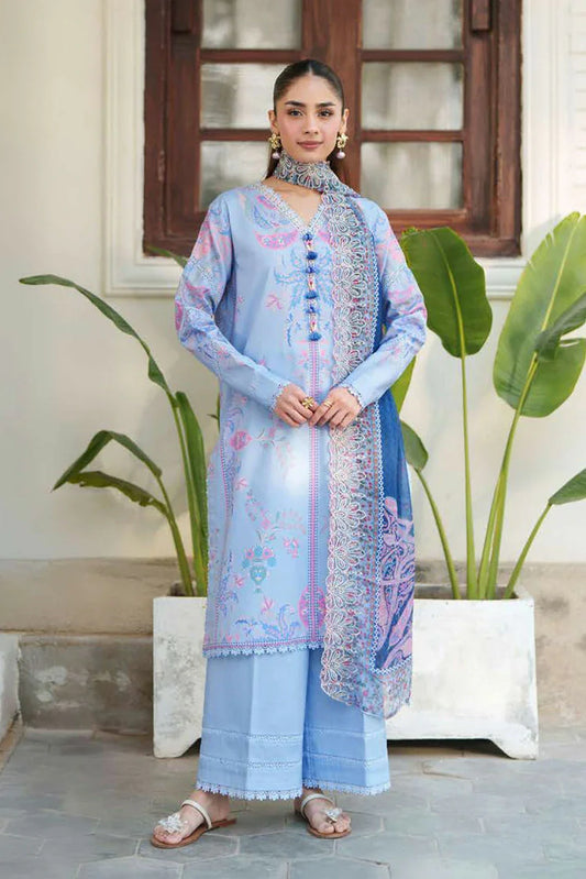 Picture of Roheenaz - Whispered Florals Volume 2 - Design 4A - Unstitched - Available at Raja Sahib