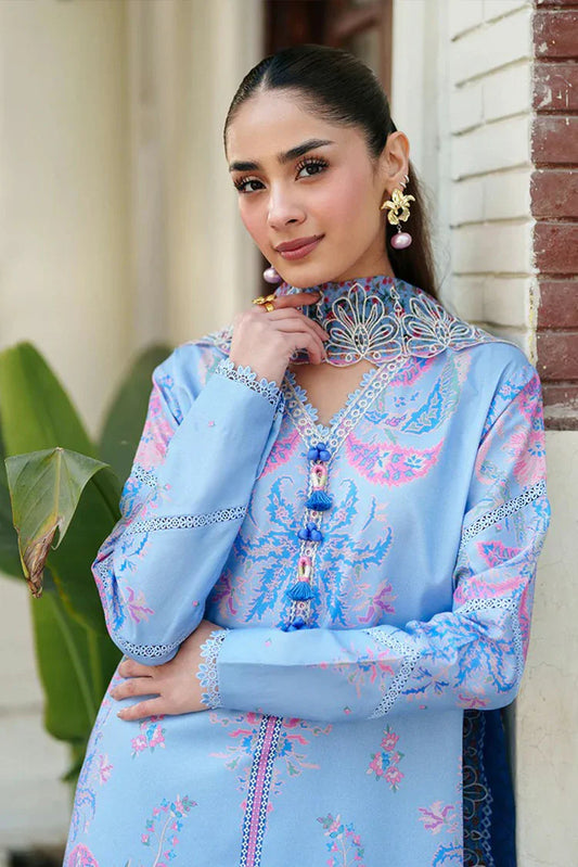 Picture of Roheenaz - Whispered Florals Volume 2 - Design 4A - Unstitched - Available at Raja Sahib