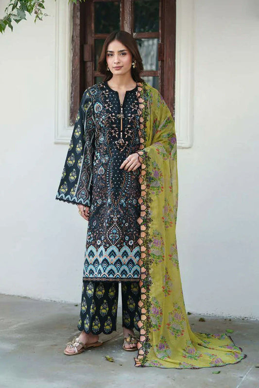 Picture of Roheenaz - Whispered Florals Volume 2 - Design 6A - Unstitched - Available at Raja Sahib