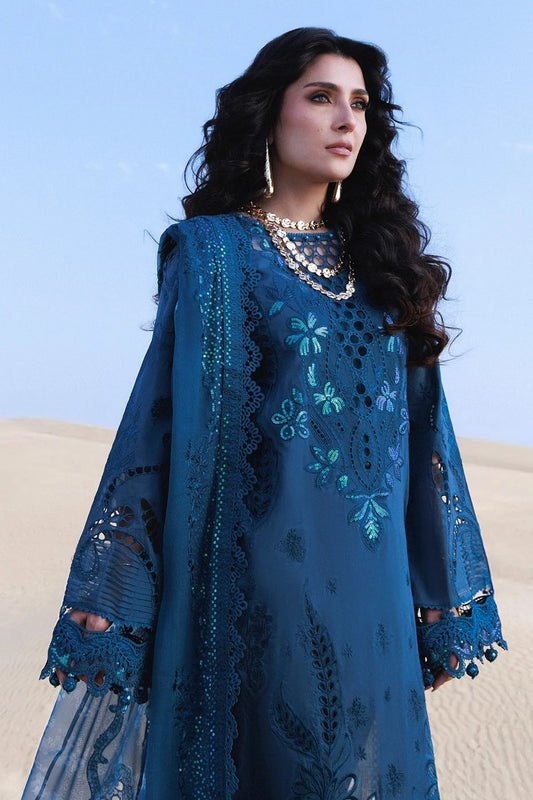 Picture of Nureh - Aman Luxury Lawn Collection - NE-229 - Unstitched - Available at Raja Sahib