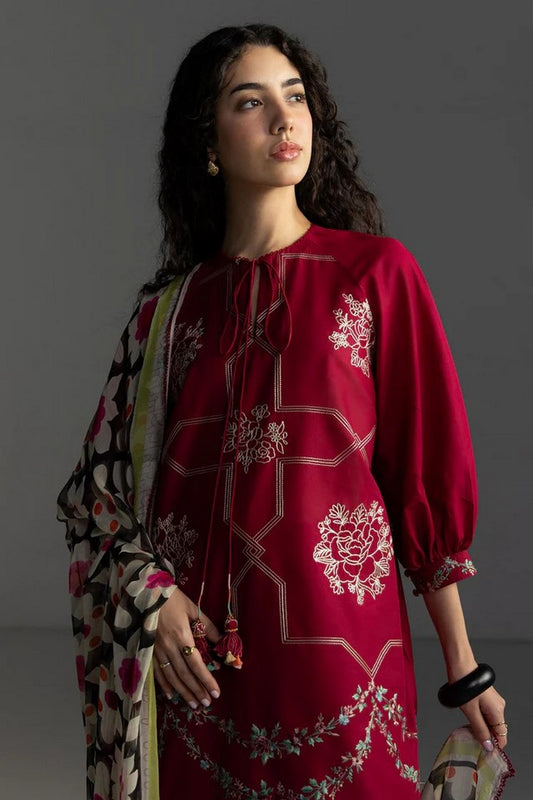 Picture of Zara Shahjahan - Coco Lawn Edit 1 - Rivae-1B - Unstitched - Available at Raja Sahib