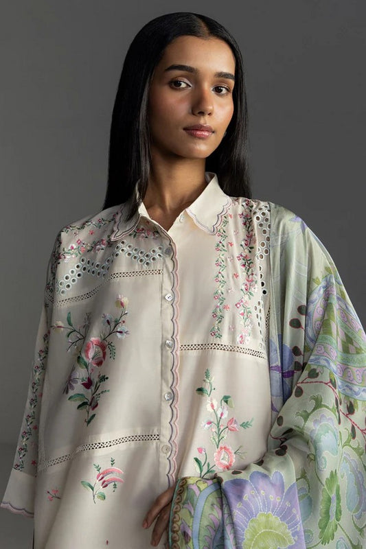 Picture of Zara Shahjahan - Coco Lawn Edit 1 - Seren-5A - Unstitched - Available at Raja Sahib