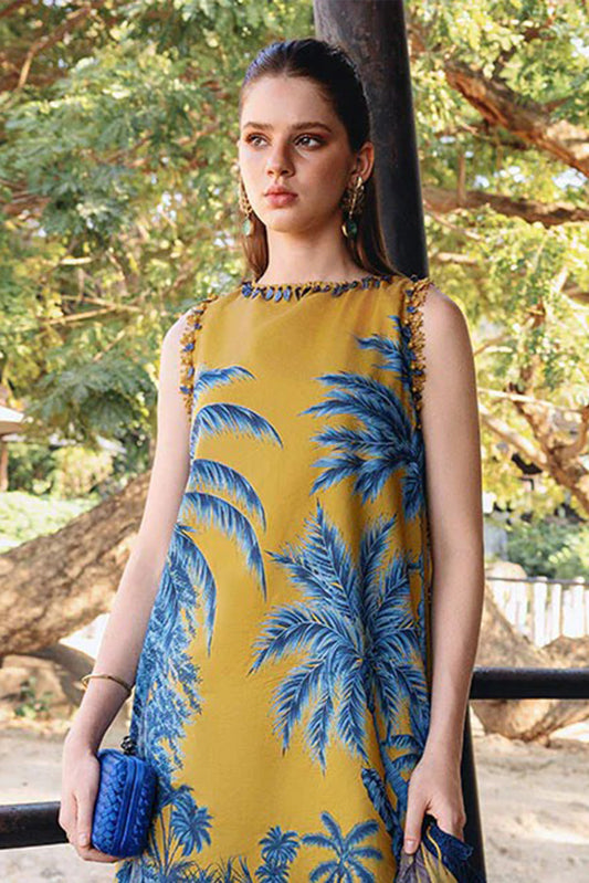 Picture of Maria B - Safari Scape M Prints Summer Collection - Design-11A - Unstitched - Available at Raja Sahib