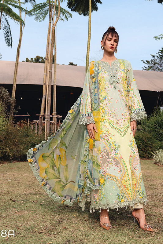 Picture of Maria B - Safari Scape M Prints Summer Collection - Design-8B - Unstitched - Available at Raja Sahib