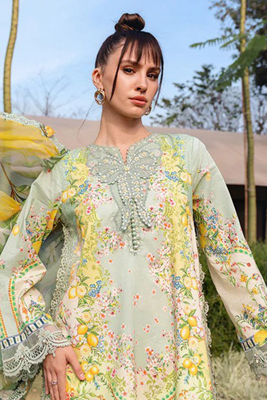 Picture of Maria B - Safari Scape M Prints Summer Collection - Design-8B - Unstitched - Available at Raja Sahib
