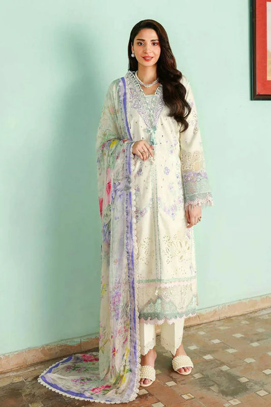 Picture of Roheenaz - Summer Reverie Luxury Lawn Collection - 02-Celestia - Unstitched - Available at Raja Sahib