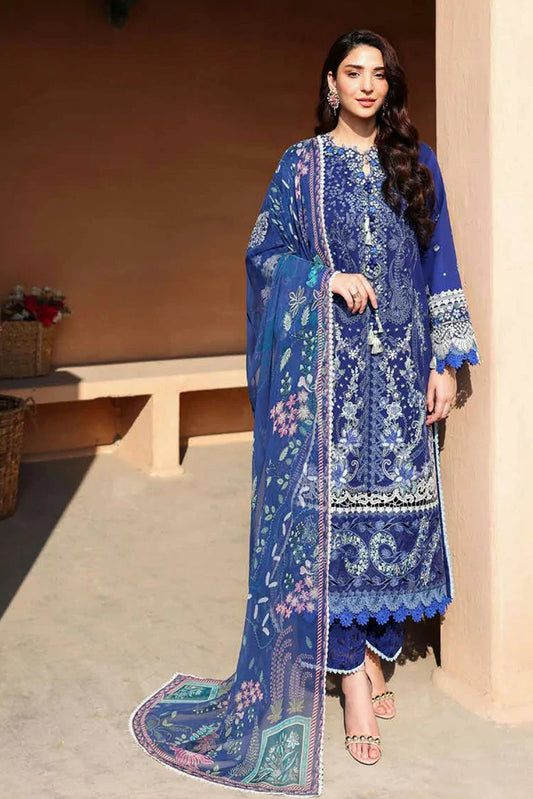 Picture of Roheenaz - Summer Reverie Luxury Lawn Collection - 06-Lunara - Unstitched - Available at Raja Sahib
