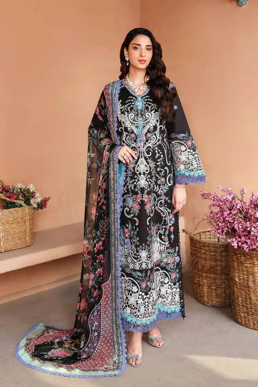 Picture of Roheenaz - Summer Reverie Luxury Lawn Collection - 07-Virella - Unstitched - Available at Raja Sahib