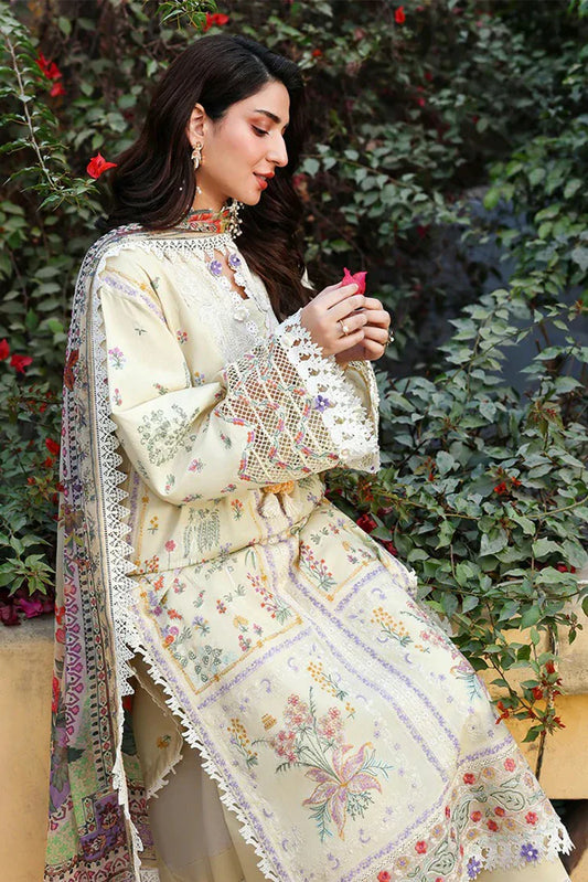 Picture of Roheenaz - Summer Reverie Luxury Lawn Collection - 09-Isolde - Unstitched - Available at Raja Sahib