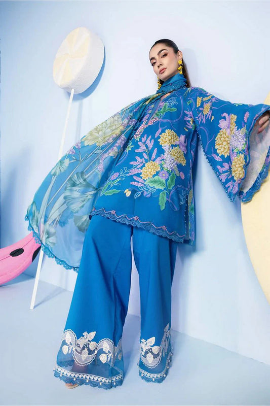 Picture of Maria B - M Basics Spring Summer Edition Vol 1 - Design-13B - Unstitched - Available at Raja Sahib
