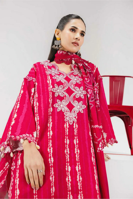 Picture of Maria B - M Basics Spring Summer Edition Vol 1 - Design-14A - Unstitched - Available at Raja Sahib