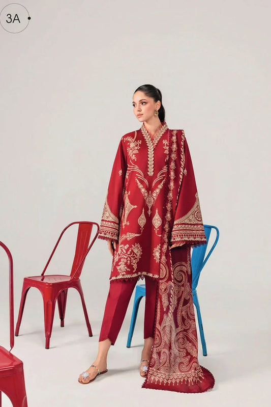 Picture of Maria B - M Basics Spring Summer Edition Vol 1 - Design-3A - Unstitched - Available at Raja Sahib