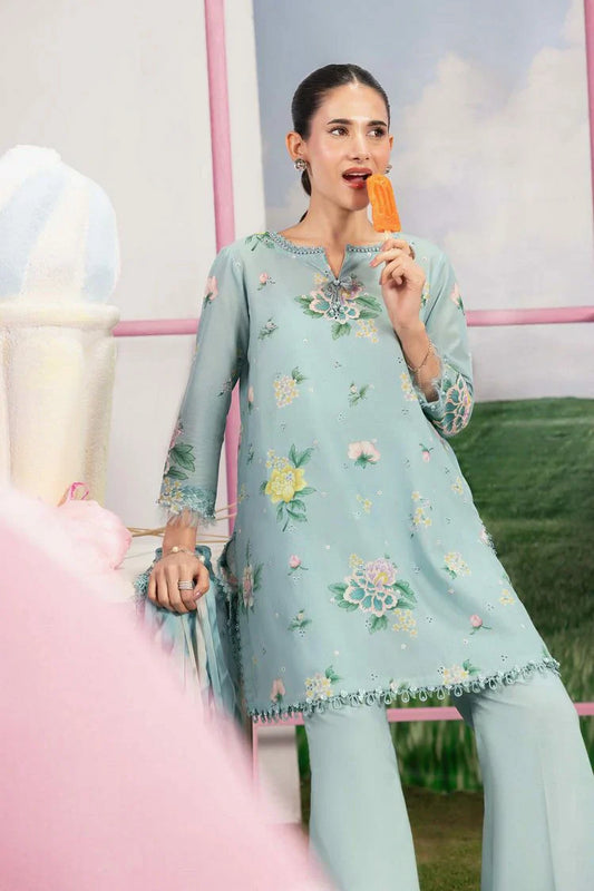Picture of Maria B - M Basics Spring Summer Edition Vol 1 - Design-8B - Unstitched - Available at Raja Sahib