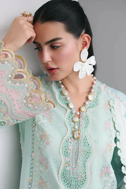 Picture of Qalamkar - Qline Lawn Drop 1 - RP-05 RAHA - Unstitched - Available at Raja Sahib