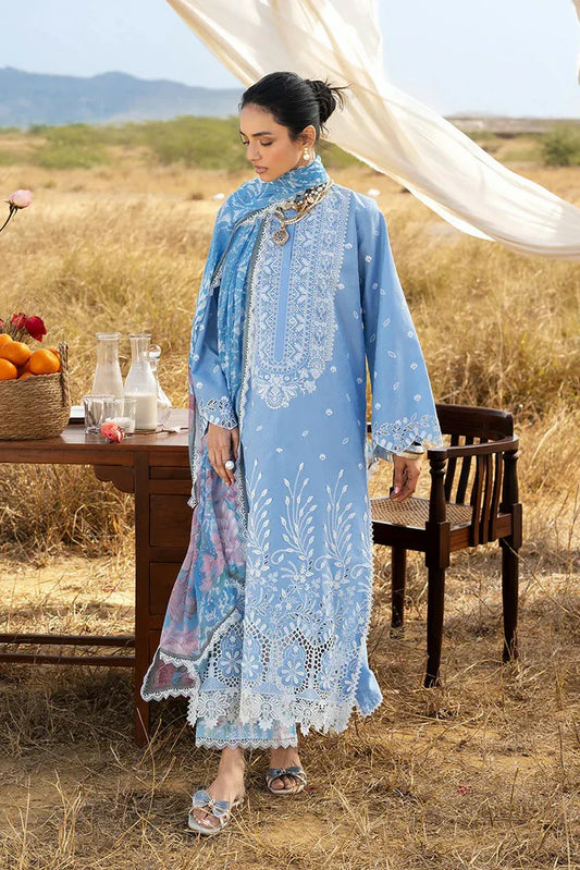 Picture of Zainab Chottani - Luxury Lawn Collection - Azule 05 - Unstitched - Available at Raja Sahib