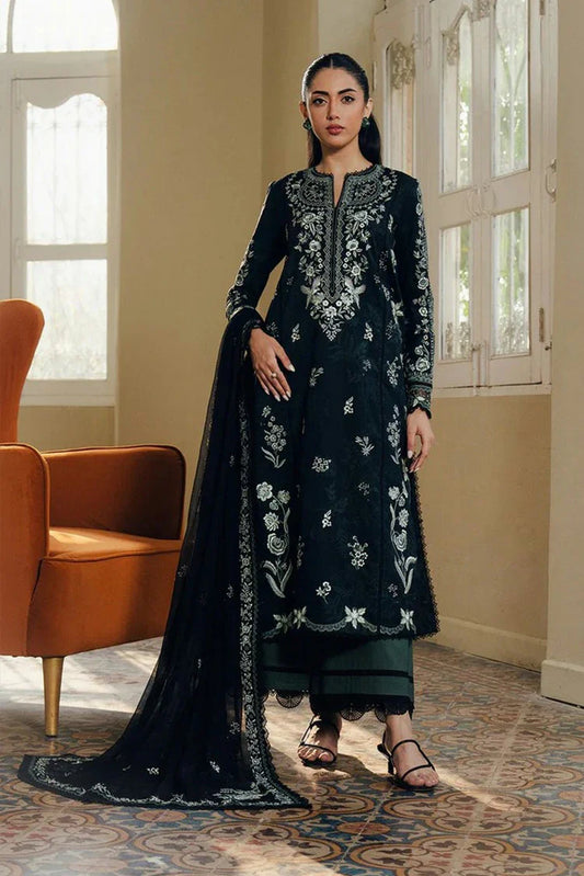 Afrozeh - Daybreak Summer Lawn Collection - 1145-Cloudveil - Unstitched