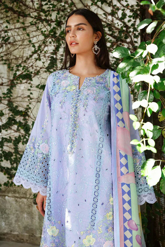Picture of Mushq - A Moi Held by Love Luxury Lawn - 13U-Sweet Confession - Unstitched - Available at Raja Sahib