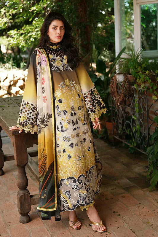 Mushq - A Moi Held by Love Luxury Lawn - 15U-Timeless Charm - Unstitched
