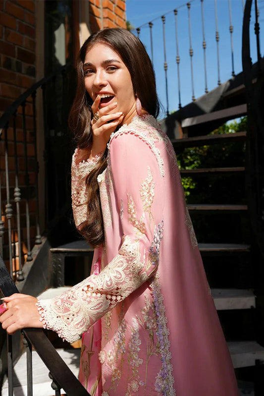 Picture of Mushq - A Moi Held by Love Luxury Lawn - 01U-Silent Vows - Unstitched - Available at Raja Sahib