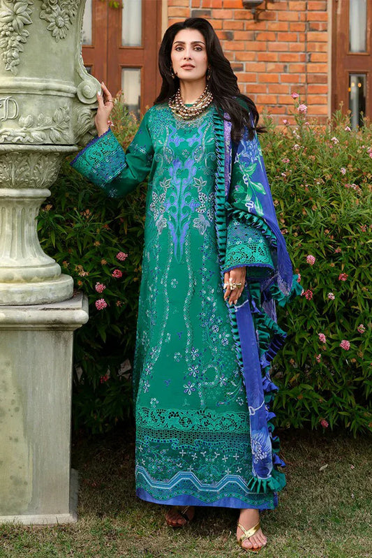 Picture of Mushq - A Moi Held by Love Luxury Lawn - 04U-Blooming Romance - Unstitched - Available at Raja Sahib