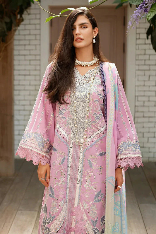 Picture of Mushq - A Moi Held by Love Luxury Lawn - 08U-Endless Love - Unstitched - Available at Raja Sahib