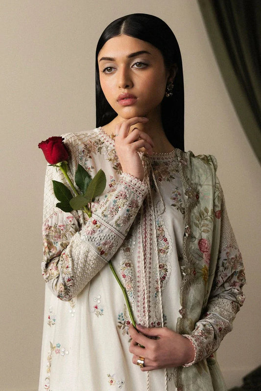 Picture of Zara Shahjahan - Satori Lawn Collection - SHIORI-D5 - Unstitched - Available at Raja Sahib