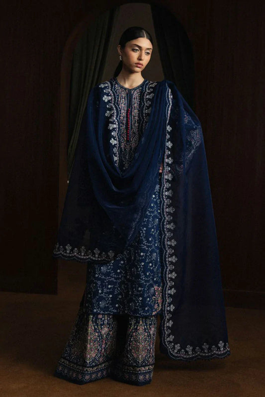 Picture of Zara Shahjahan - Satori Lawn Collection - SUIYO-D9 - Unstitched - Available at Raja Sahib