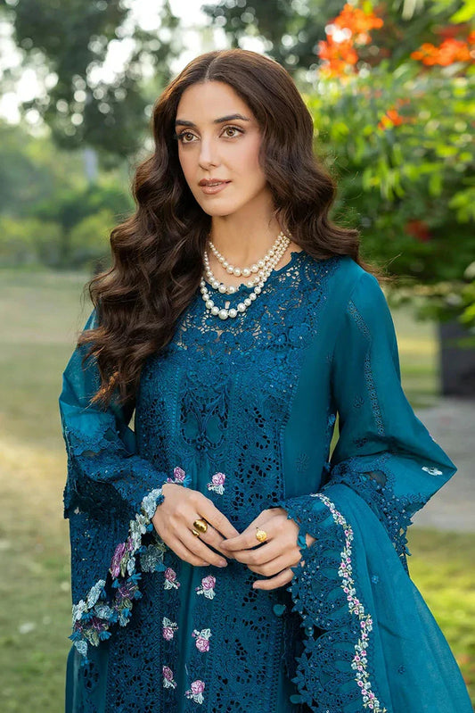 Picture of Elaf - Luxury Lawn - ELY-06 SAPPHIRE - Unstitched - Available at Raja Sahib