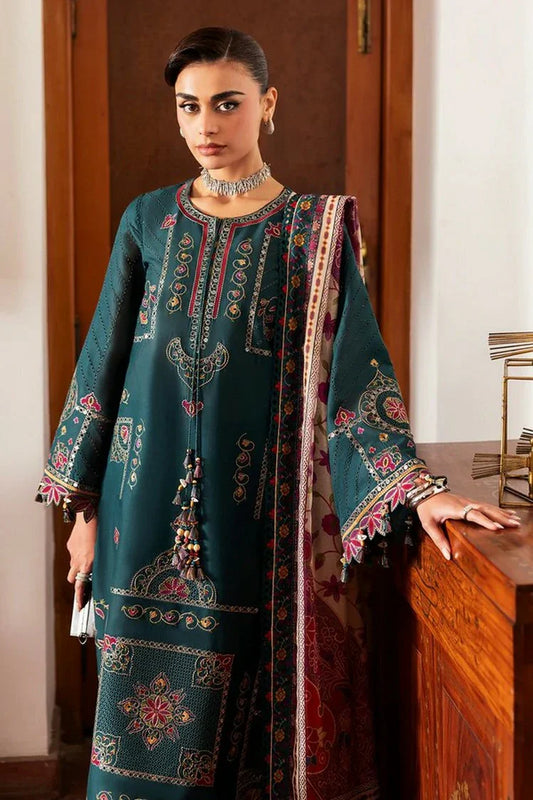 Picture of Jazmin - Shahkaar Luxury Lawn SS - SL26-D10 - Unstitched - Available at Raja Sahib