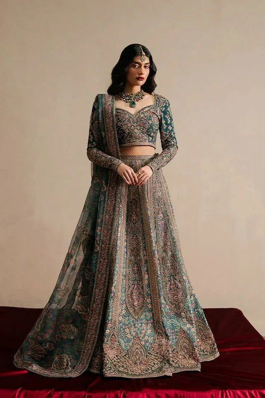 Picture of Ayzel - Qurbat Silk Festive Collection - Tassavur-1153 - Unstitched - Available at Raja Sahib