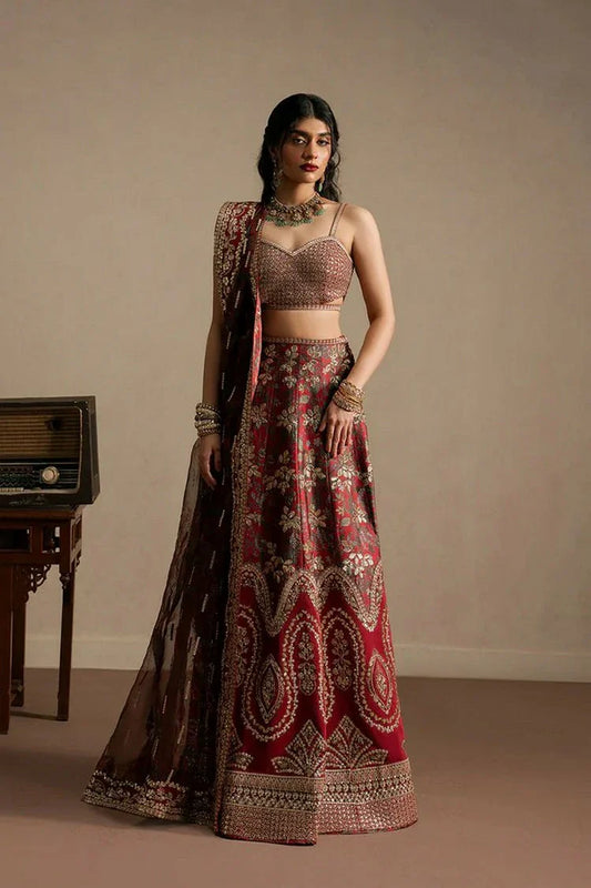 Picture of Ayzel - Qurbat Silk Festive Collection - Taaruf-1156 - Unstitched - Available at Raja Sahib