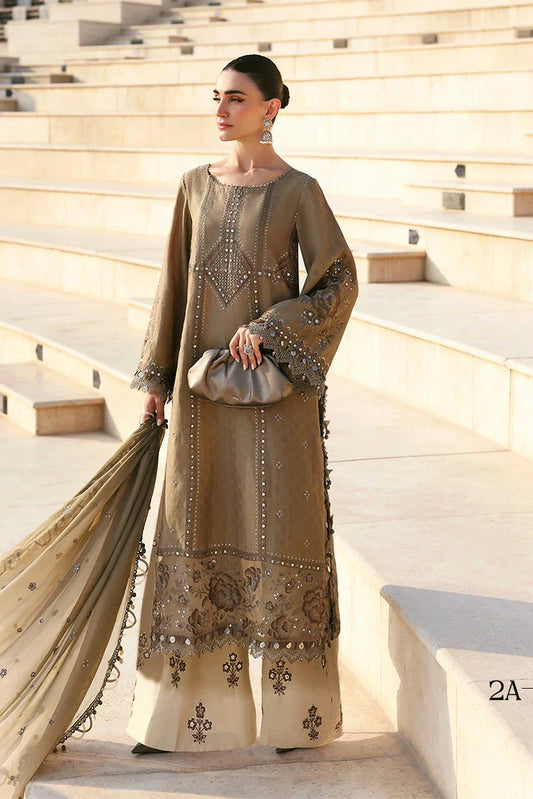 Picture of Maria B - Timeless Elegance Luxury Lawn - Design-2A - Unstitched - Available at Raja Sahib