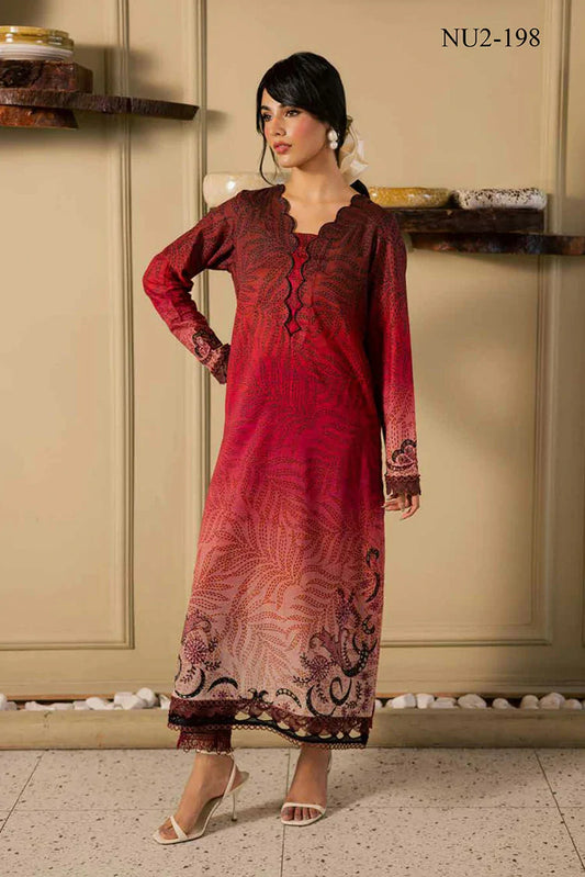 Picture of Nureh - Ballerina Embroidered Chikankari 2 Piece Collection Vol 1 - NU2-198 - Unstitched - Available at Raja Sahib