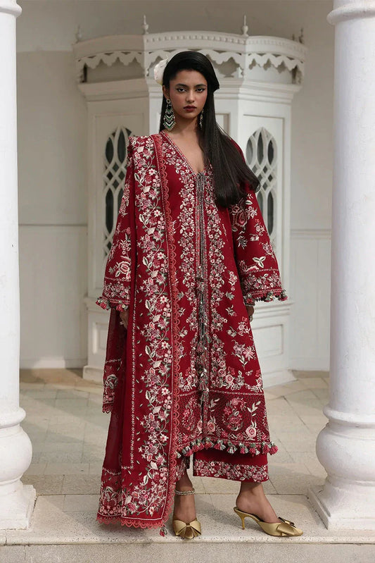 Picture of Hussain Rehar - Kala Bagh Luxury Lawn Eid Edit - D-86-Kastanaa - Unstitched - Available at Raja Sahib
