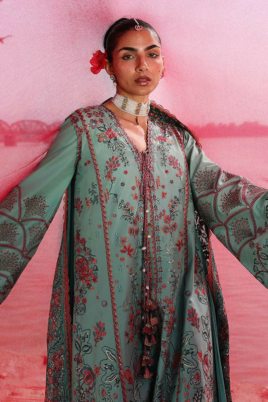 Picture of Hussain Rehar - Kala Bagh Luxury Lawn Eid Edit - D-91-Verdant - Unstitched - Available at Raja Sahib