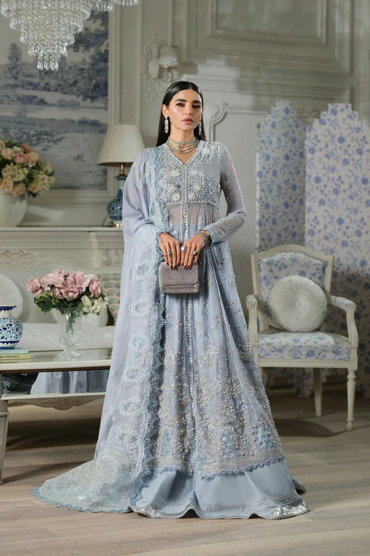 Picture of Maryam Hussain - Meer Embroidered Chiffon - 02-Falaq - Unstitched - Available at Raja Sahib