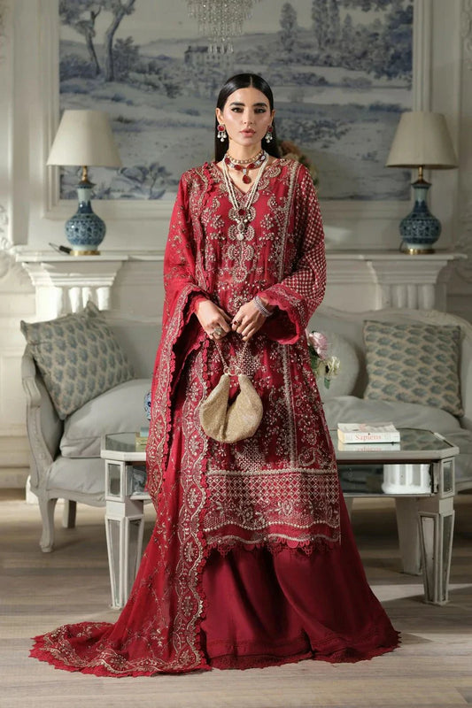 Picture of Maryam Hussain - Meer Embroidered Chiffon - 05-Sahil - Unstitched - Available at Raja Sahib