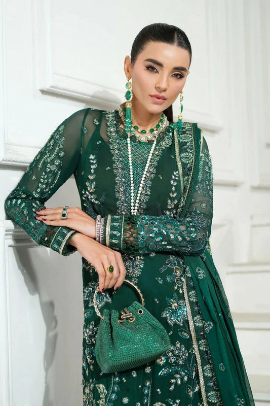 Picture of Maryam Hussain - Meer Embroidered Chiffon - 06-Juhi - Unstitched - Available at Raja Sahib